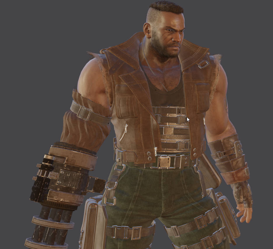 Barret by budiasa on DeviantArt