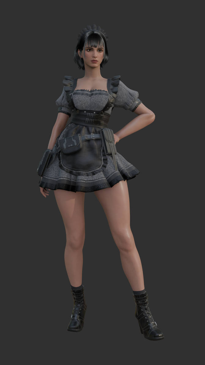 Hailey Classic Maid (The First Descendant) by budiasa on DeviantArt