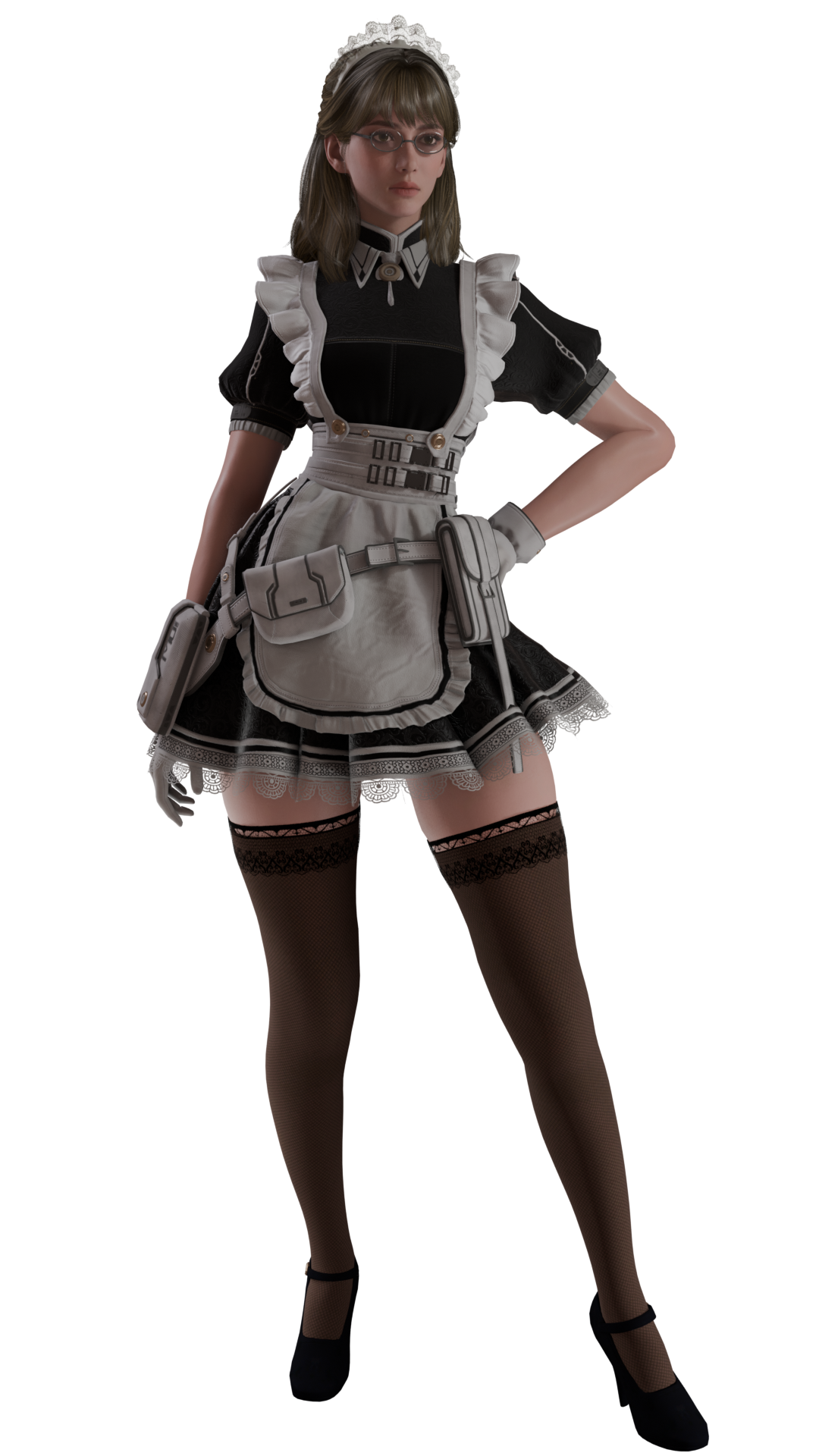 Gley - Maid Uniform (The First Descendant) by budiasa on DeviantArt