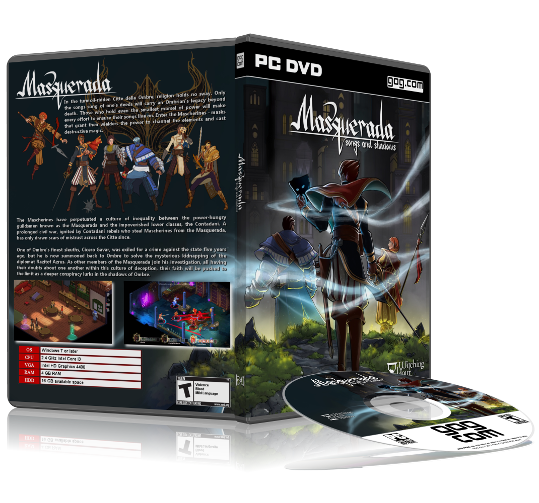 Masquerada: Songs and Shadows by arcangel33