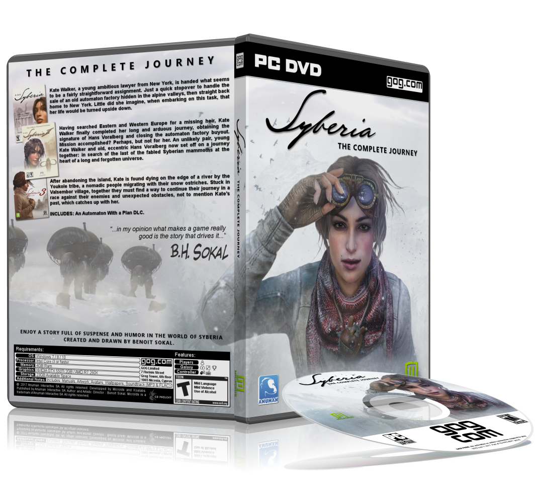 Syberia: The Complete Journey by arcangel33