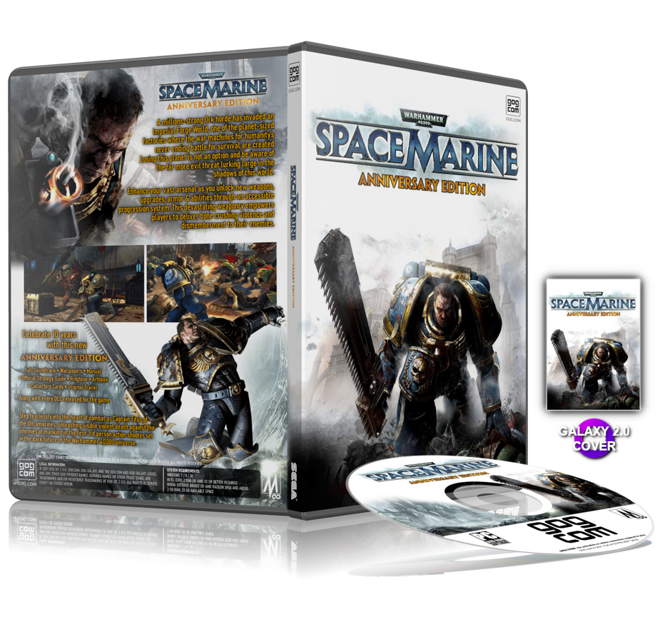 Warhammer 40,000: Space Marine - Anniversary by arcangel33 on DeviantArt