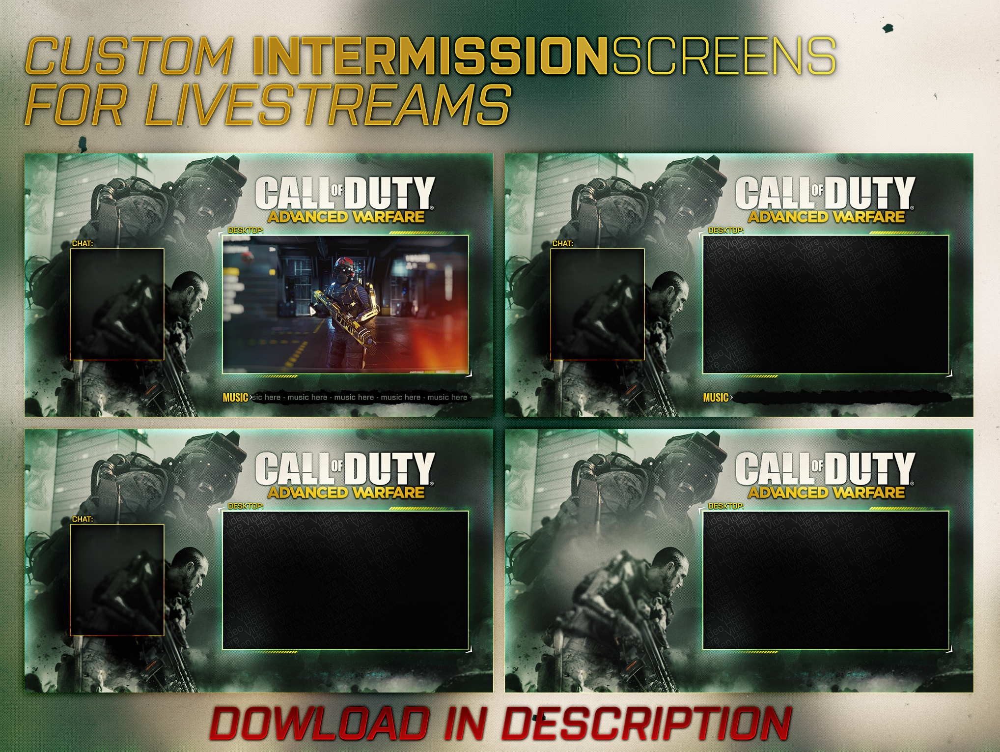 Call of Duty: Advanced Warfare Intermission Screen