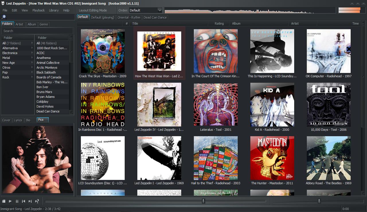 foobar2000 themes facets foobar2000 themes facets