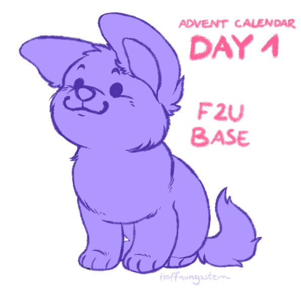 F2U Base || Advent Calendar 2023 || Day 1 by Hoffnungsstern on DeviantArt