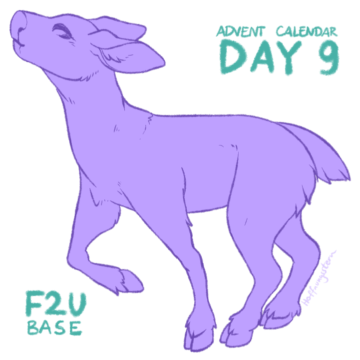 F2U Base || Advent Calendar 2023 || Day 9 by Hoffnungsstern on DeviantArt