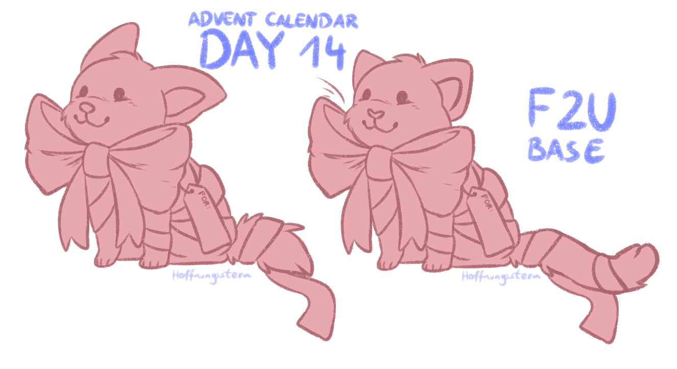 F2U Base || Advent Calendar 2023 || Day 14 by Hoffnungsstern on DeviantArt