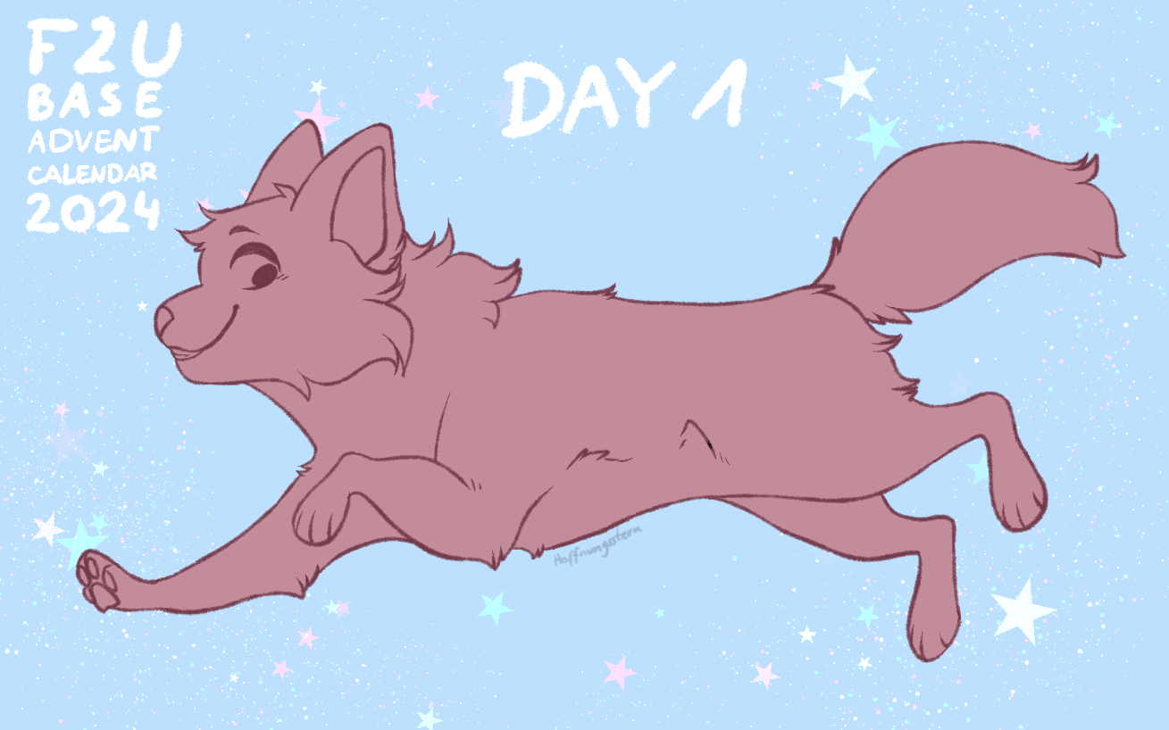 F2U Base | Advent Calendar 2024 | Day 1 by Hoffnungsstern on DeviantArt