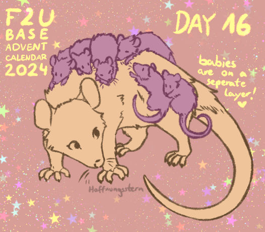F2U Base | Advent Calendar 2024 | Day 16 by Hoffnungsstern on DeviantArt