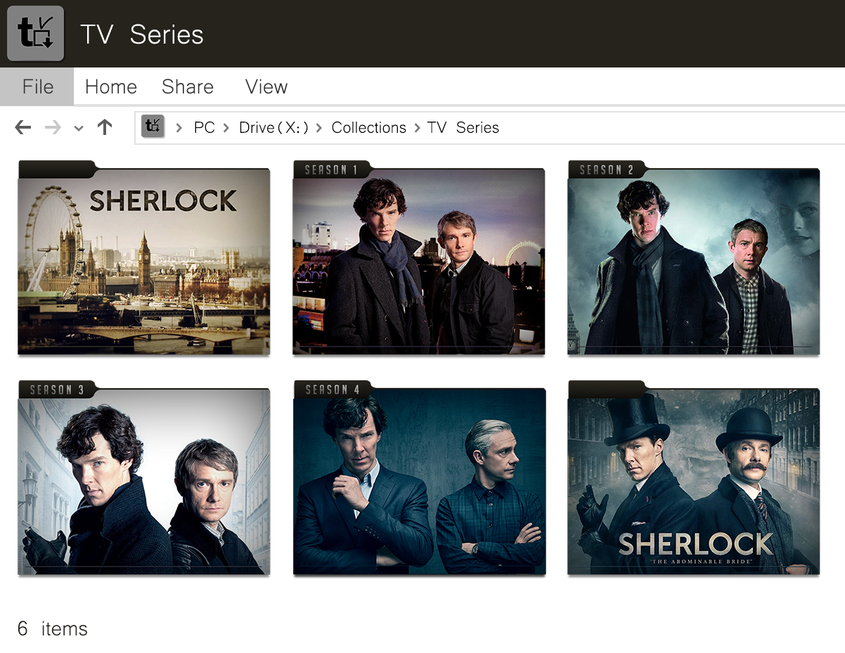 Sherlock Folder Icons