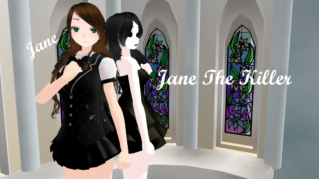 Jane the killer and Jane +DL by Blackrabbit1234 on DeviantArt