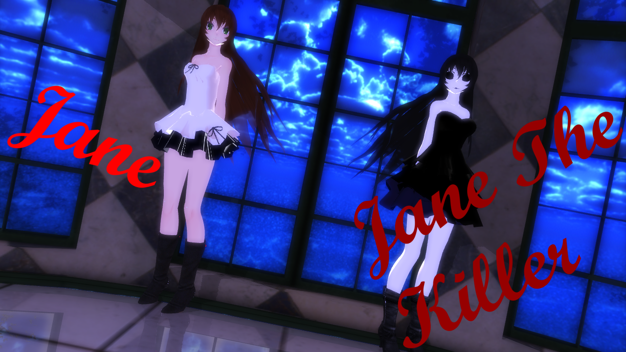 Jane And Jane the Killer [Update] Model DL by Blackrabbit1234 on DeviantArt