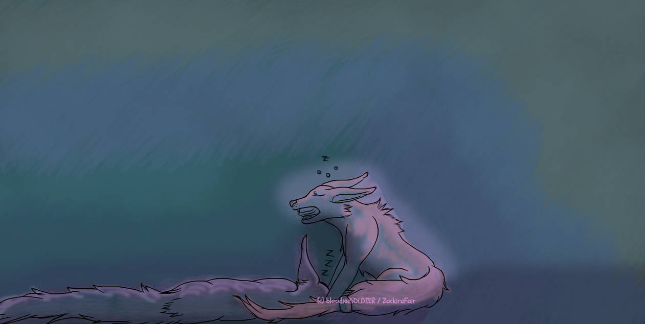 Sleepy siblings by ZackiraFair on DeviantArt