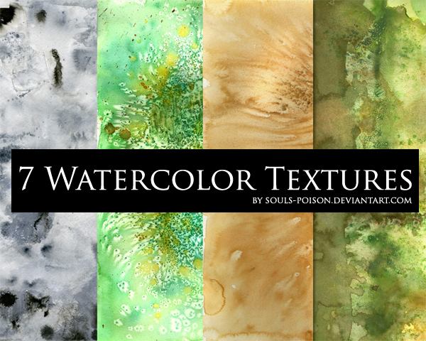 7 Watercolor Textures