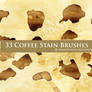 33 Coffee Stain Brushes