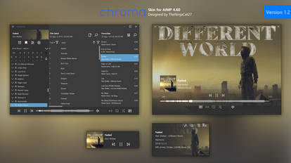 Chroma (Skin for AIMP)