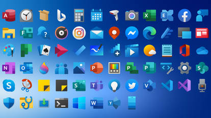 Windows 10X Icons