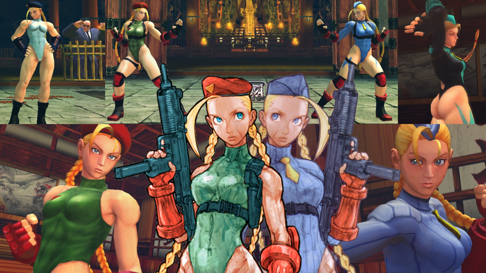 USF4 Cammy 2 in 1 Mod