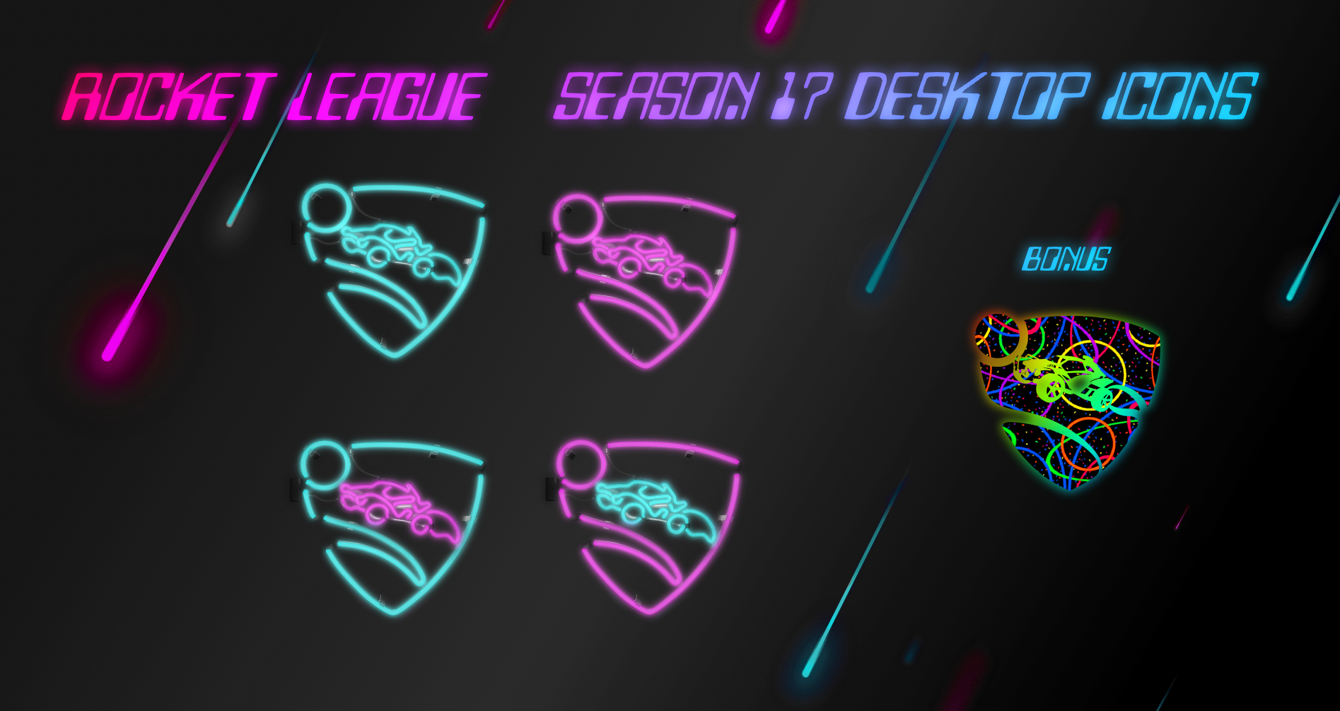 Rocket League Season 17 Desktop Icons by yumpymcchump on DeviantArt