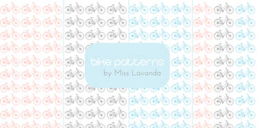 Bike Patterns for Photoshop and .png