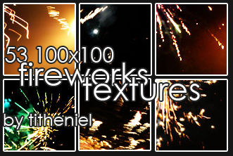 100x100 Fireworks textures