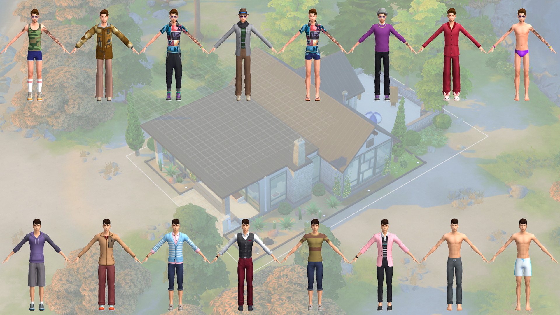 6500NYA's XPS Sims 4 Bro household Pack by 6500NYA on DeviantArt