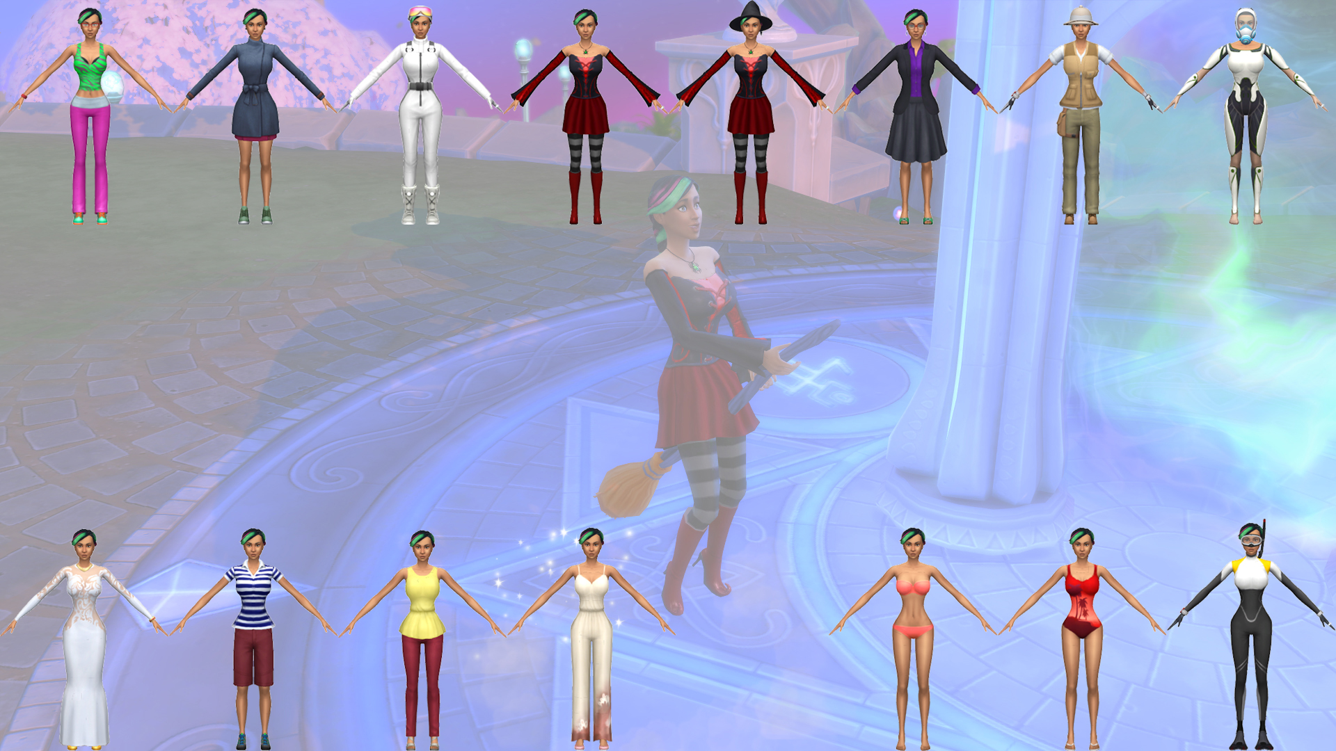 6500NYA's XPS Sims 4 Joanna Hex Pack by 6500NYA on DeviantArt