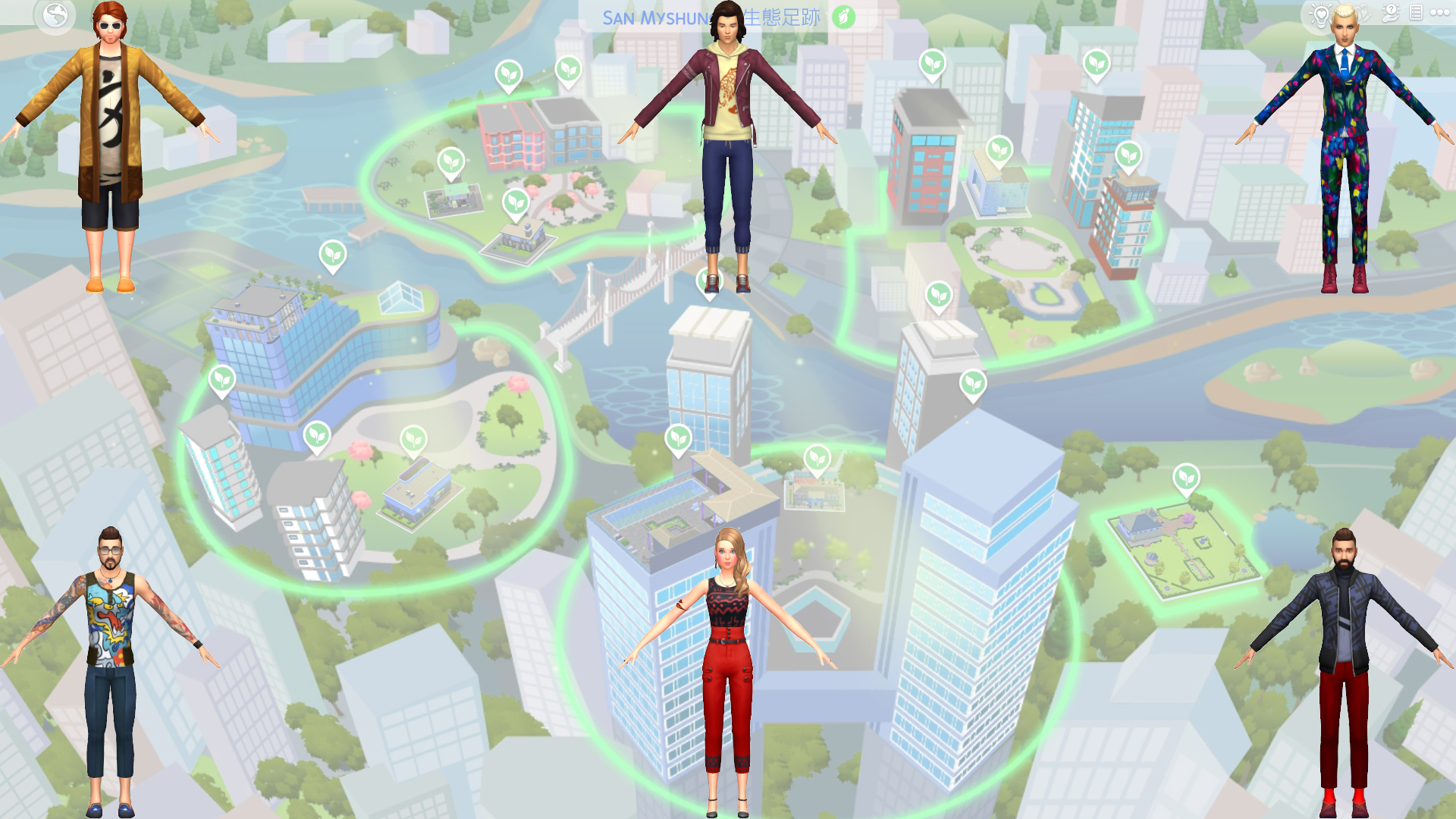 6500NYA's XPS Sims 4 San Myshuno Pack by 6500NYA on