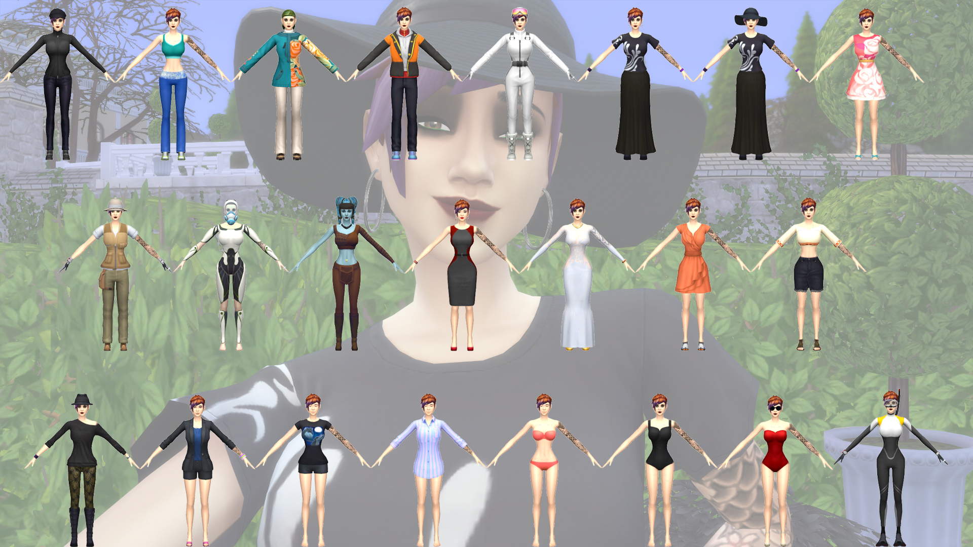 6500NYA's XPS Sims 4 Lily Thorn Pack by 6500NYA on DeviantArt
