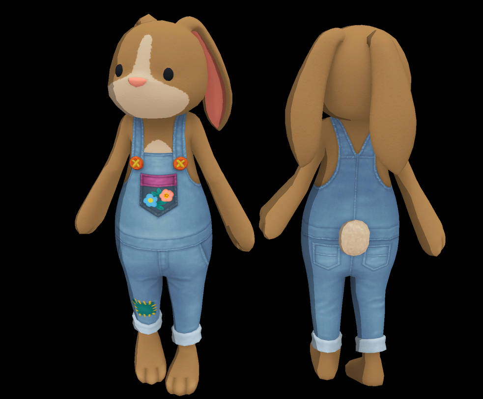 Flower Bunny [XPS] by TrashBoiAlex on DeviantArt