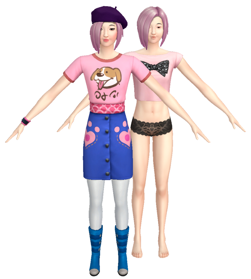 [XPS] The Sims 4: Miko Ojo by TrashBoiAlex on DeviantArt
