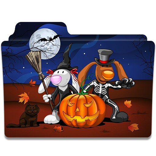 Halloween Folder Icon V2 by akila550 on DeviantArt