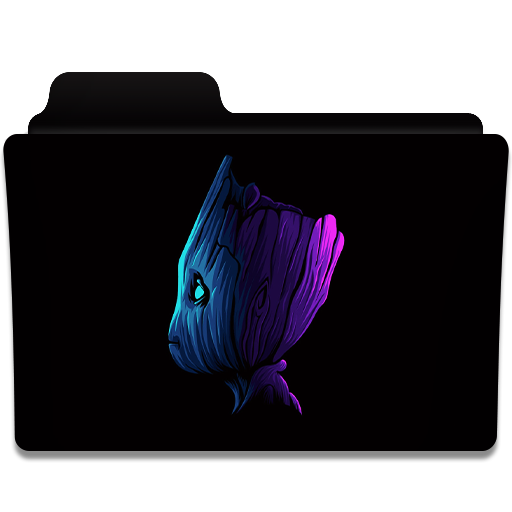Groot Folder Icon by akila550 on DeviantArt