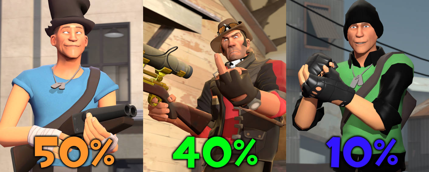 The 3 Players of TF2 by GnomeGod98 on DeviantArt