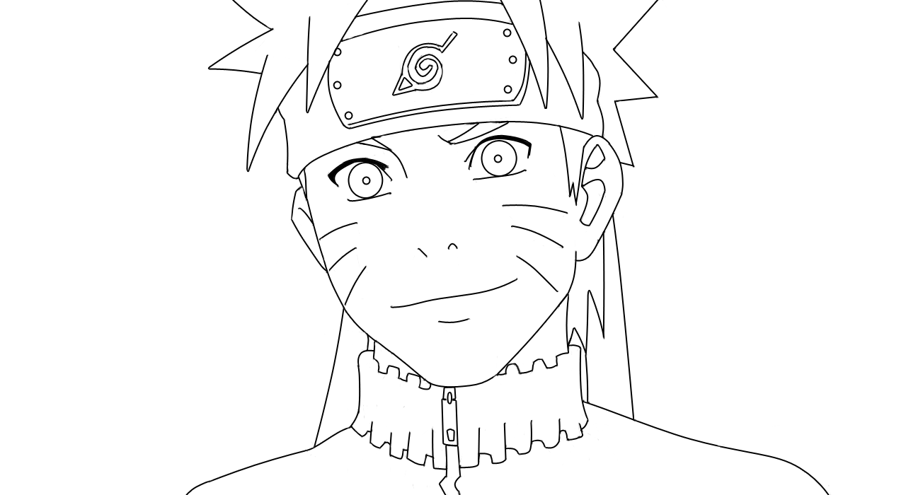 Naruto Uzumaki LineArt by erickenji on DeviantArt