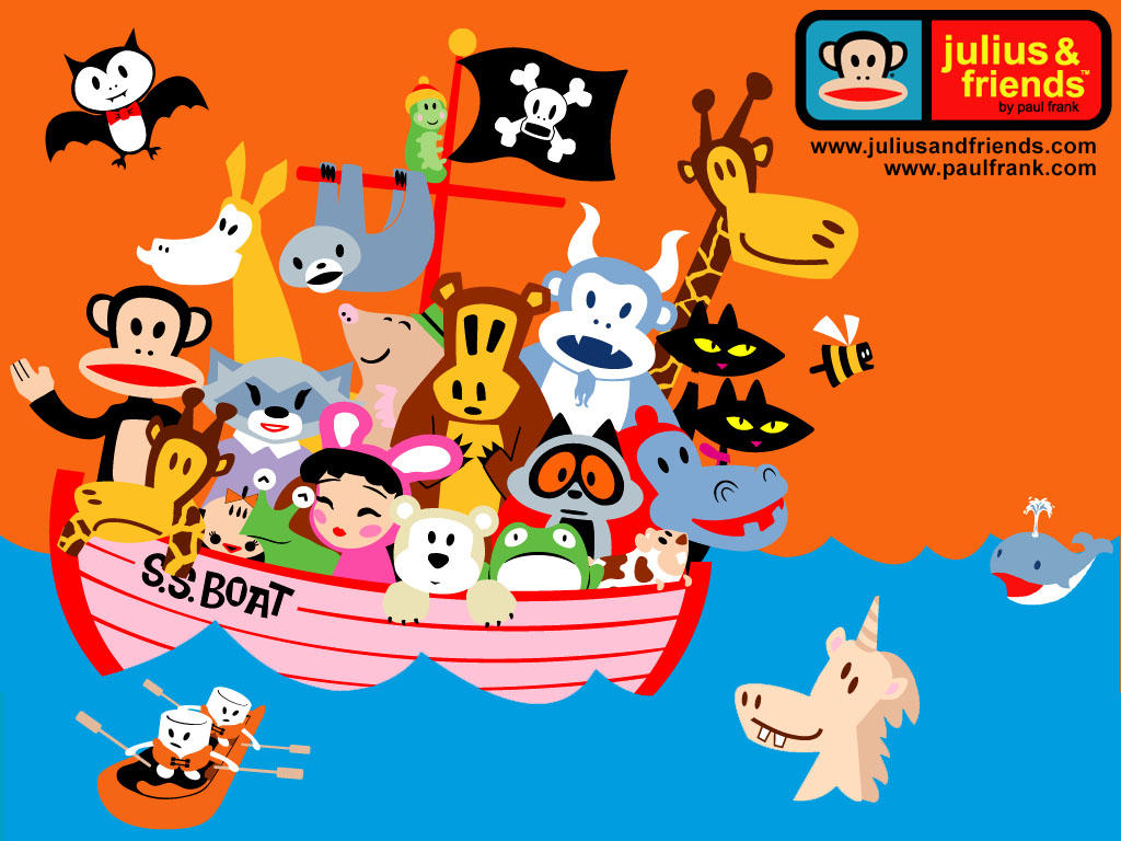 Paul Frank Wallpaper by nerdyapple on DeviantArt
