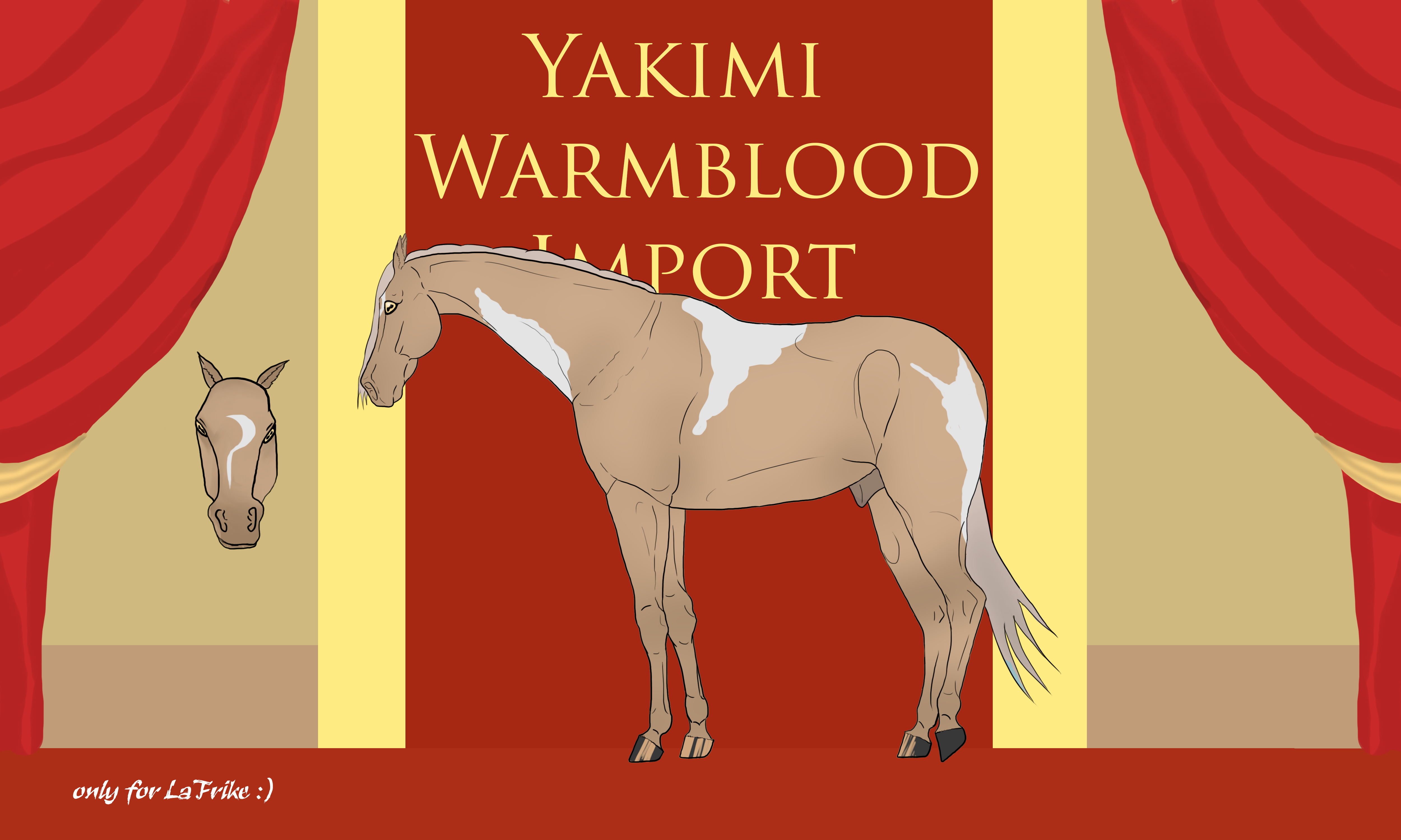 Yakimi Warmblood Import#14 for LaFrike