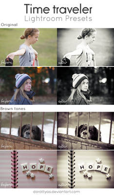 LR  Preset: Time traveler FREEBIE