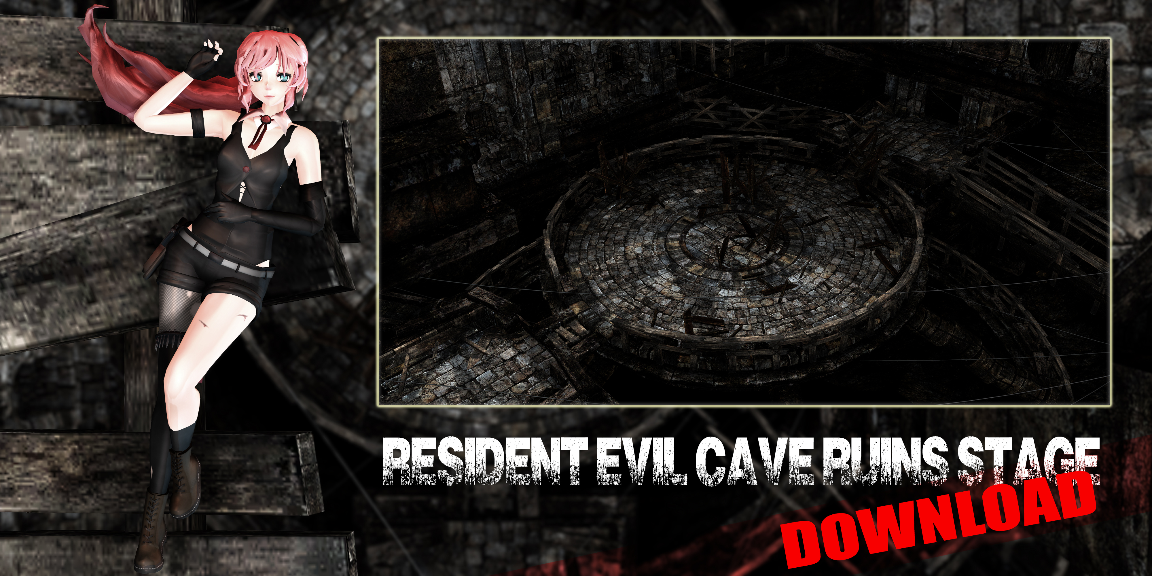Resident Evil Cave Stage [Download] by DimentionalAlice on DeviantArt