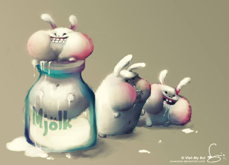 Milk Cheeks. by vmbui on DeviantArt
