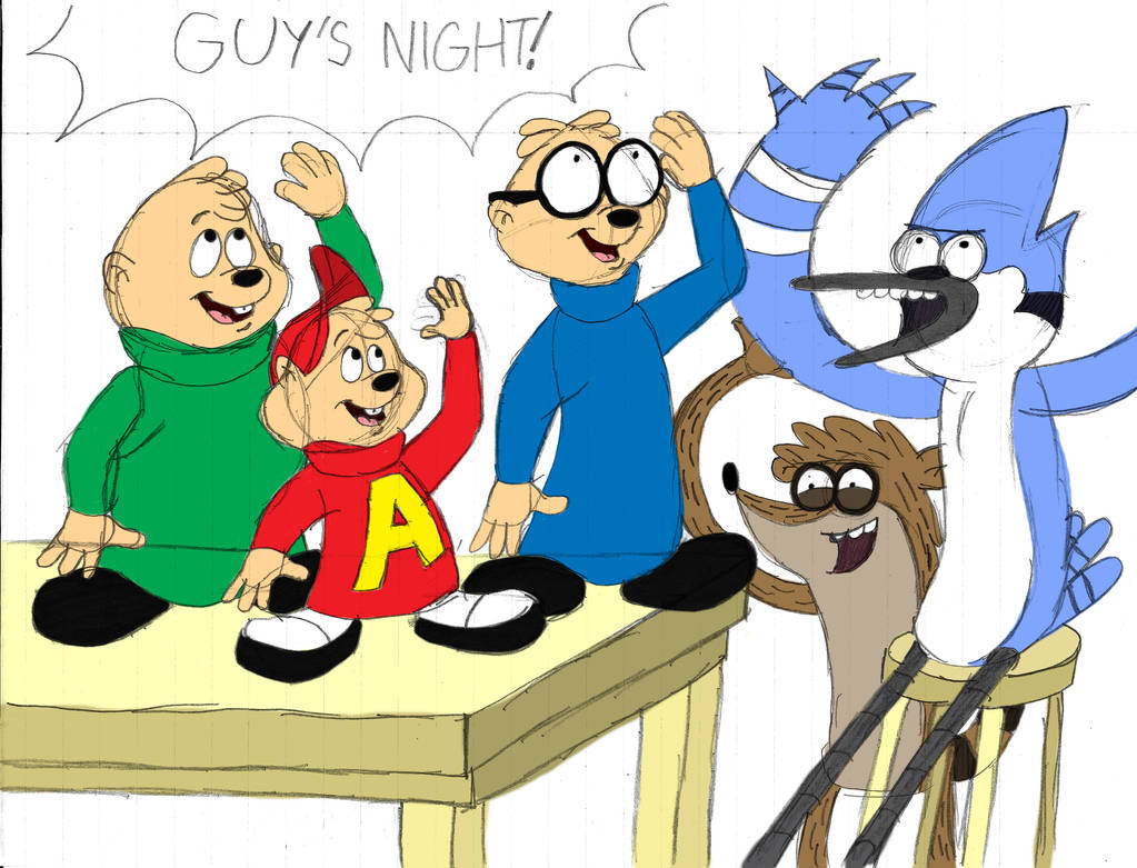 The Alvin Show Regular Crossover By Grishamanimation1 On Deviantart The Alvin Show Regular Crossover By Grishamanimation1