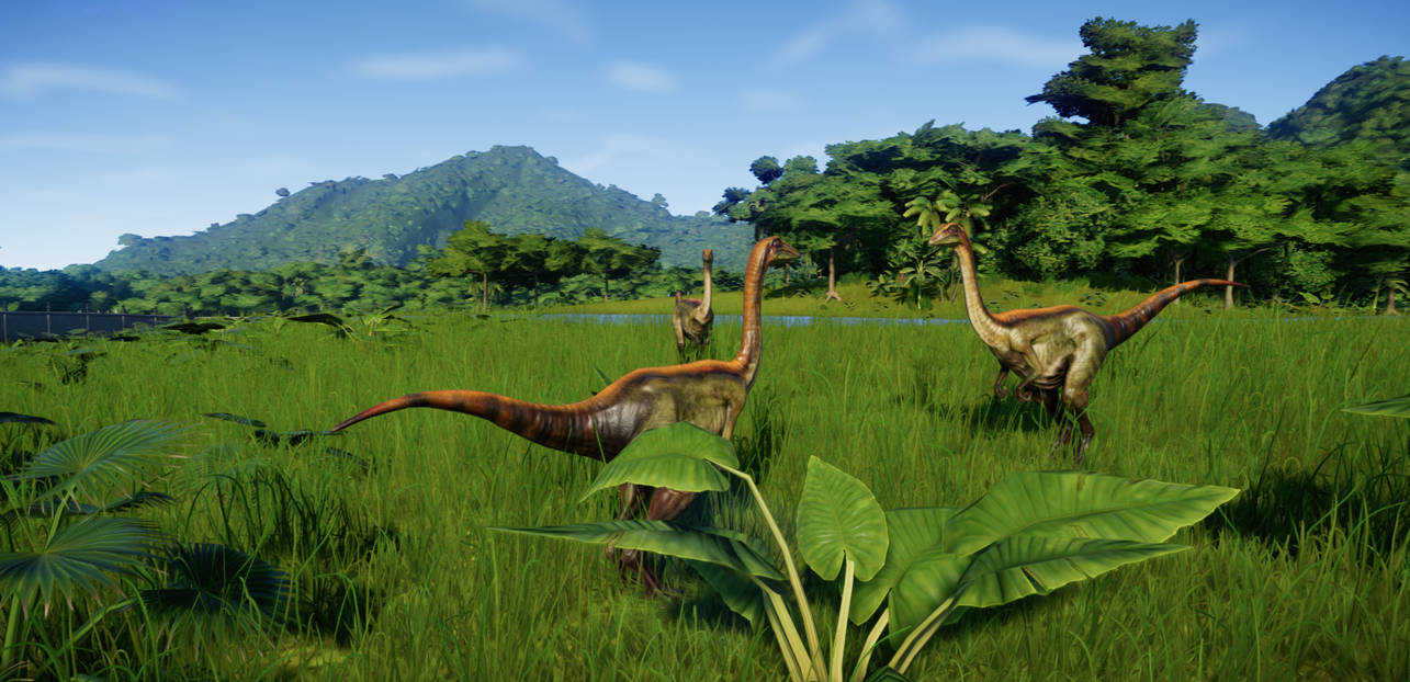 Archaeornithomimus Jurassic World Evolution Dl by TimoStrawBerry21 on ...