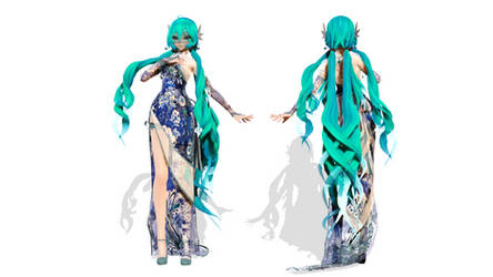 TDA China Phantom Miku by elina002
