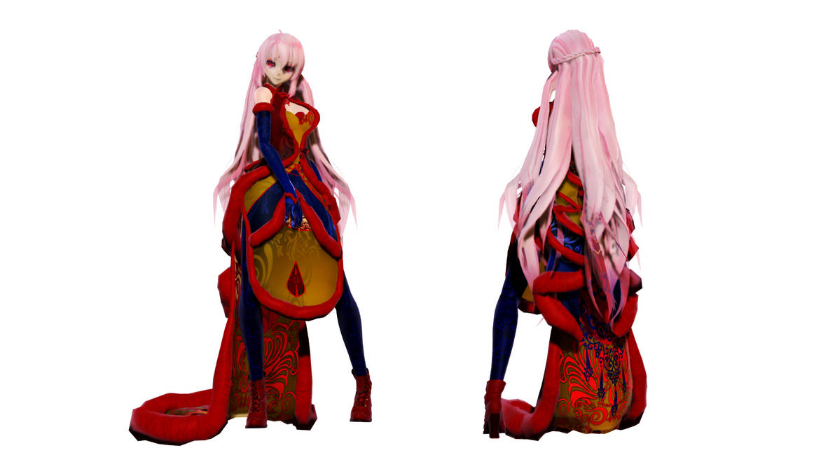 Model DL - TDA Winter China Dress Luka by elina002 on DeviantArt