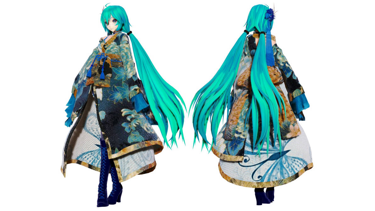 DL Down - TDA Maiden Dance Costume Miku by elina002 on DeviantArt