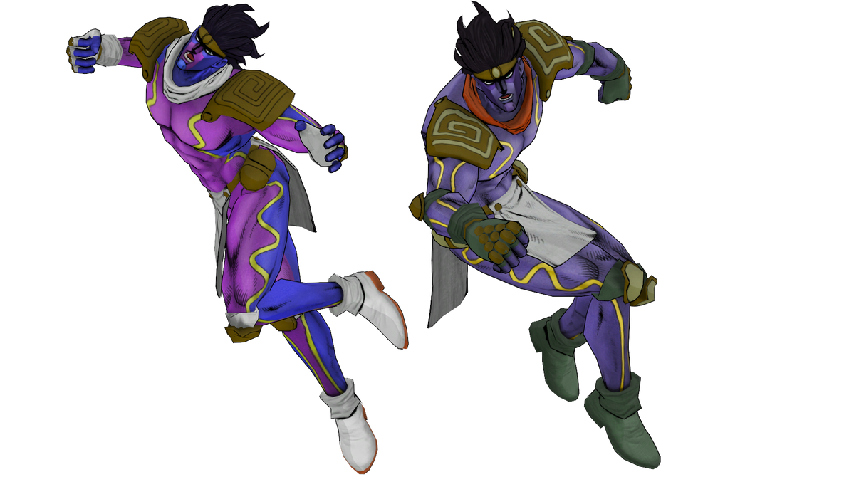 Model DL Star Platinum by elina002 on DeviantArt