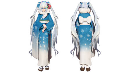 Model DL - TDA Winter Kimono Miku