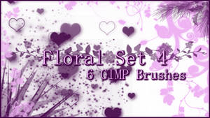 GIMP Floral Set 4
