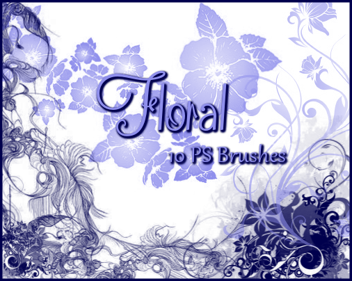 PS Floral Brushes