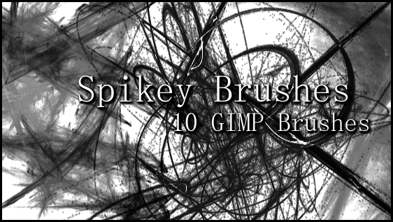 GIMP Spikey Brushes by Illyera on DeviantArt